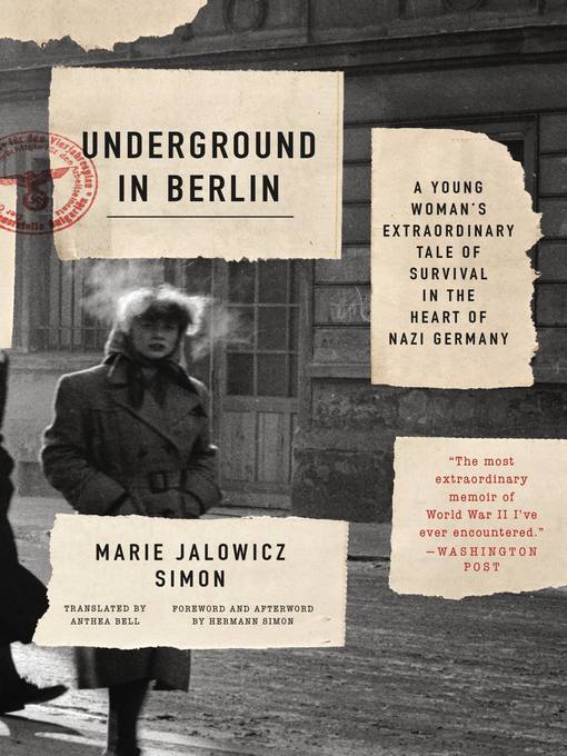 Title details for Underground in Berlin by Marie Jalowicz Simon - Wait list